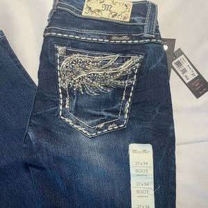 Signature Miss Me Boot Cut Jeans JP8520B 27" x 34"